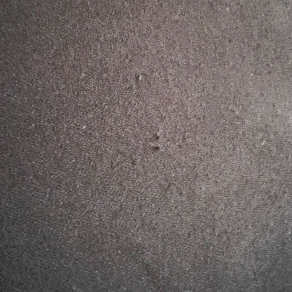 Susan Graver Shirt Size 16 Black Stretch Woven Button Front Long Sleeve Pockets - Picture 6 of 12